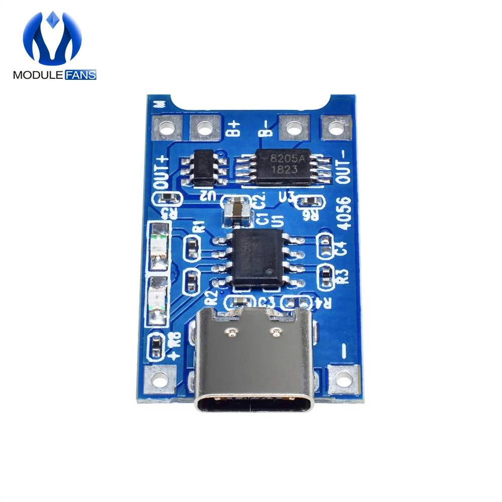 TP4056 Typ-c USB 5V 1A 18650 Lithium-Batterie Ladegerät TP4056 Modul – Bild 5