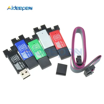 USBASP USBISP ISP Programmierer Downloader USB 1.0/2,0 Interface Für Arduino 51 ATMEL AVR Unterstützung 64 Bit