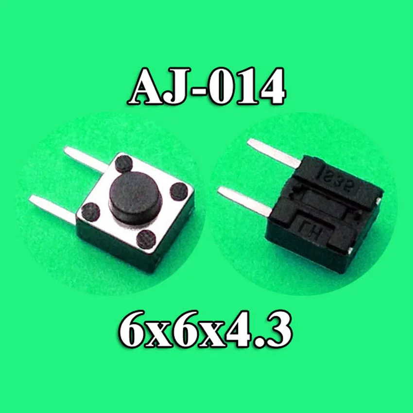 6X 6X 4,3 DIP Tactile Takt Mini Push Button Switch Micro Switch – Bild 3