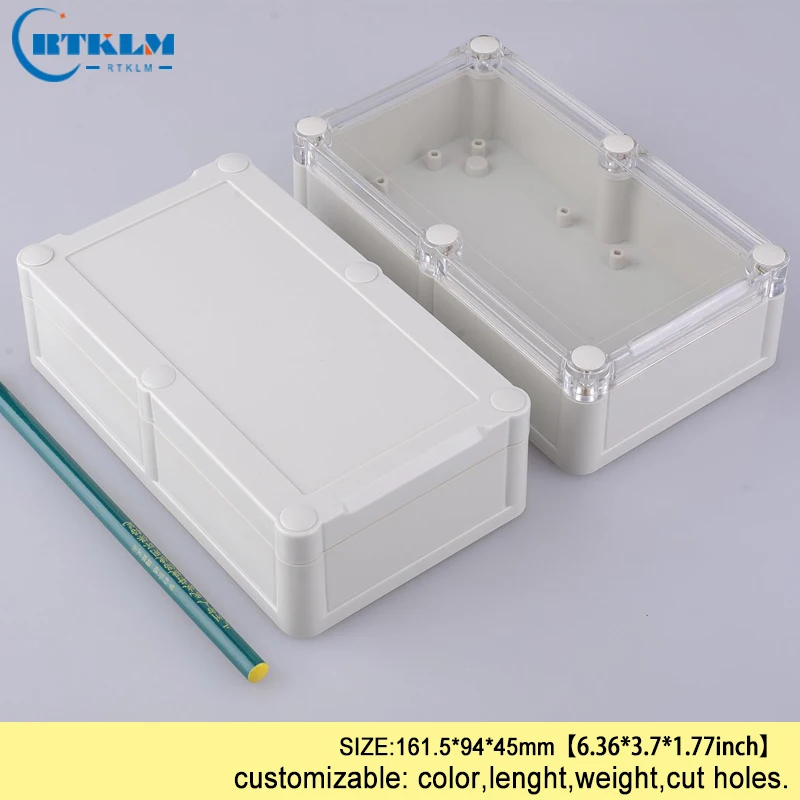 DIY-Gehäuse, Elektronikgehäuse, wasserdichte Anschlussdose, durchsichtiges Kunststoffgehäuse, IP68