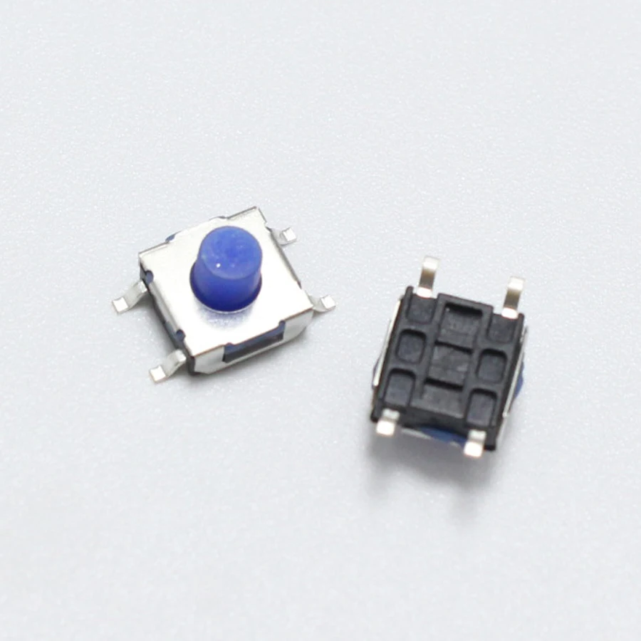 6*6*5mm 4Pin SMD Wasserdichte Silikon Takt Schalter 6x6x5mm (5 Stück) – Bild 2