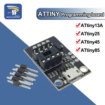 Steckbares ATTINY-Entwicklungsboard für ATtiny13A/ATtiny25/ATtiny45/ATtiny85 Programmier-Editor