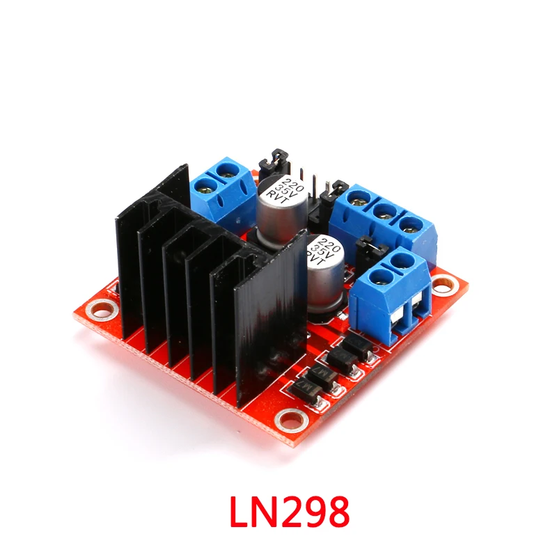 L298N Treiberplatine Modul L298N Schrittmotor Smart Car Roboter – Bild 2