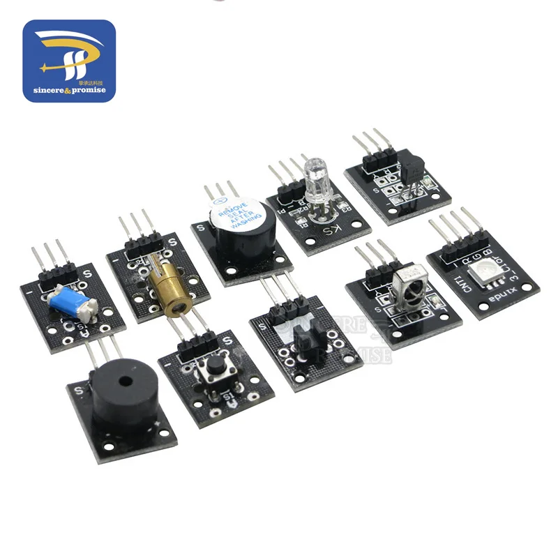 45-in-1-Sensormodule, 16-Arten-Starter-Kit für Arduino Raspberry Pi – Bild 4