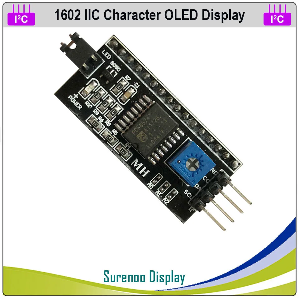 Echtes OLED-Display, IIC/I2C/TWI 1602 162 16*2 LCD-Modul mit seriellem – Bild 4