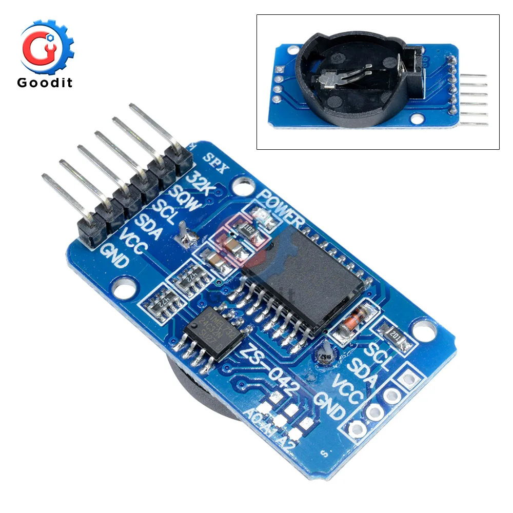 DS3231 RTC Modul AT24C32 ZS042 IIC Modul Precision RTC Real Time Clock Speicher Modul DS3231SN für Arduino