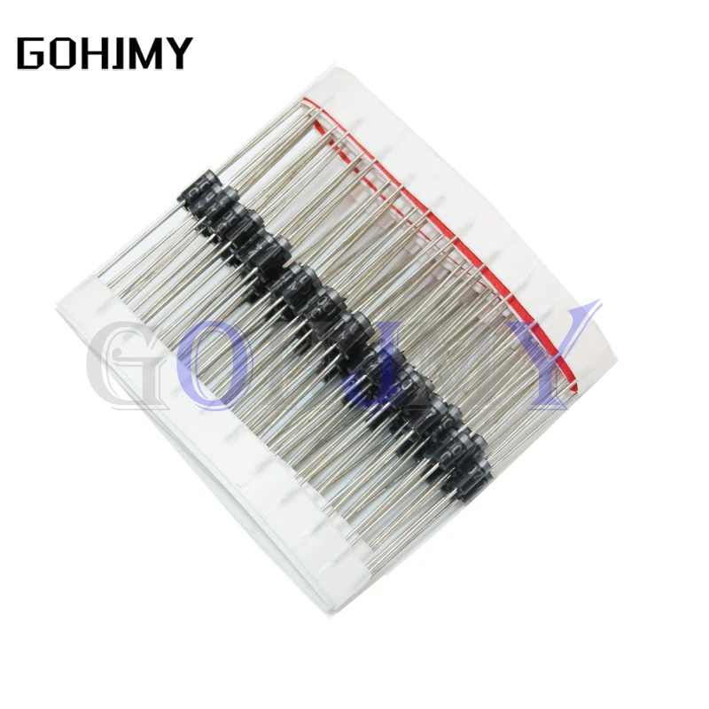 1N400 7 4007 1A 100 0V DO-41 Rectifier Diode IN4007 1n4007 (100 Stück)