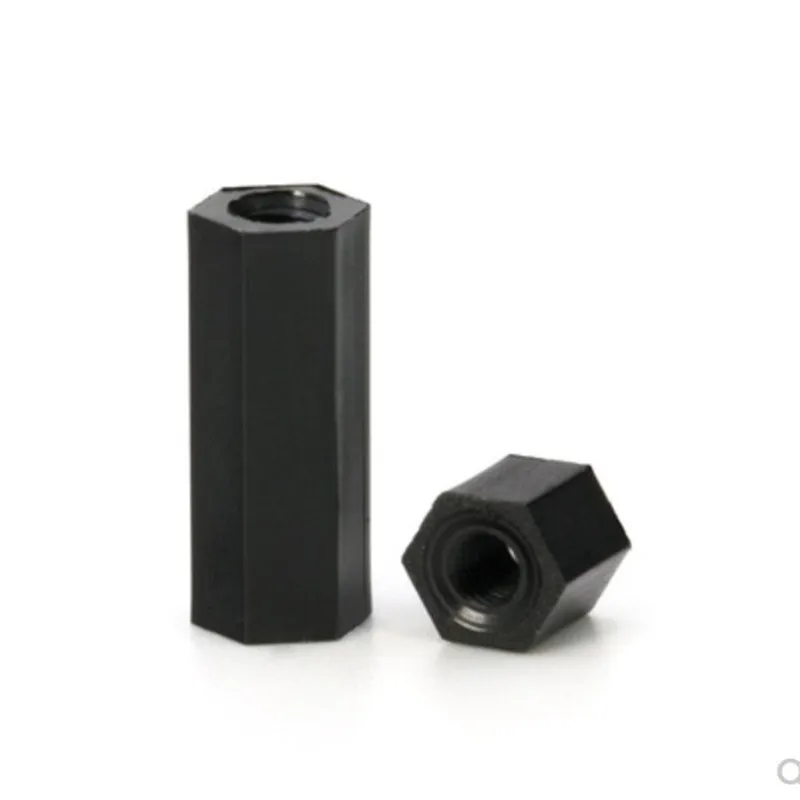 Nylon-Abstandshalter (Weiblich-Weiblich) M2 M2.5 M3 M4 M5 M6 *L Weiß – Bild 5