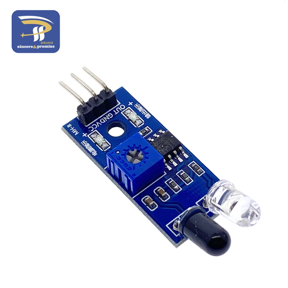 IR Infrarot Hindernis Vermeidung Sensor Modul Für Arduino DIY Smart – Bild 5