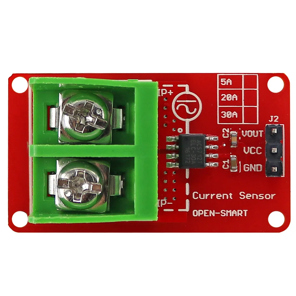 30A ACS712 Aktuelle Sensor Modul AC / DC Halle 30A Palette Aktuelle Sensor Modul Kompatibel für Arduino