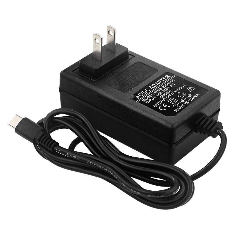 Orange Pi 5 Plus Netzteil 5V 4A Ladegerät 20W USB Typ C Netzteil EU US UK Stecker für OPI 5/5B/4 LTS Raspberry