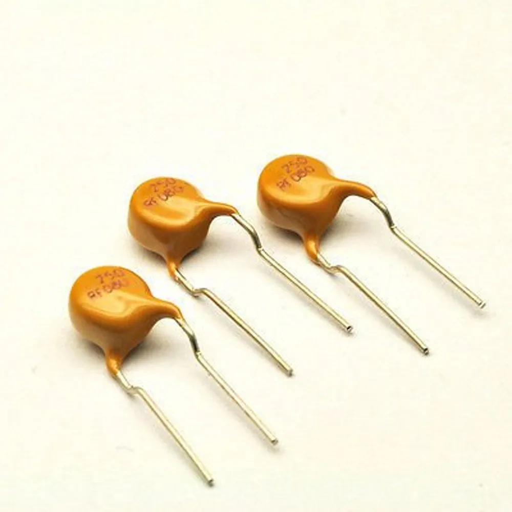 PPTC Rückstellbare Sicherungen 250V 0,08 EINE 80MA TRF250-080 TRF250 PPTC Polymer PPTC PolySwitch (500 Stück)