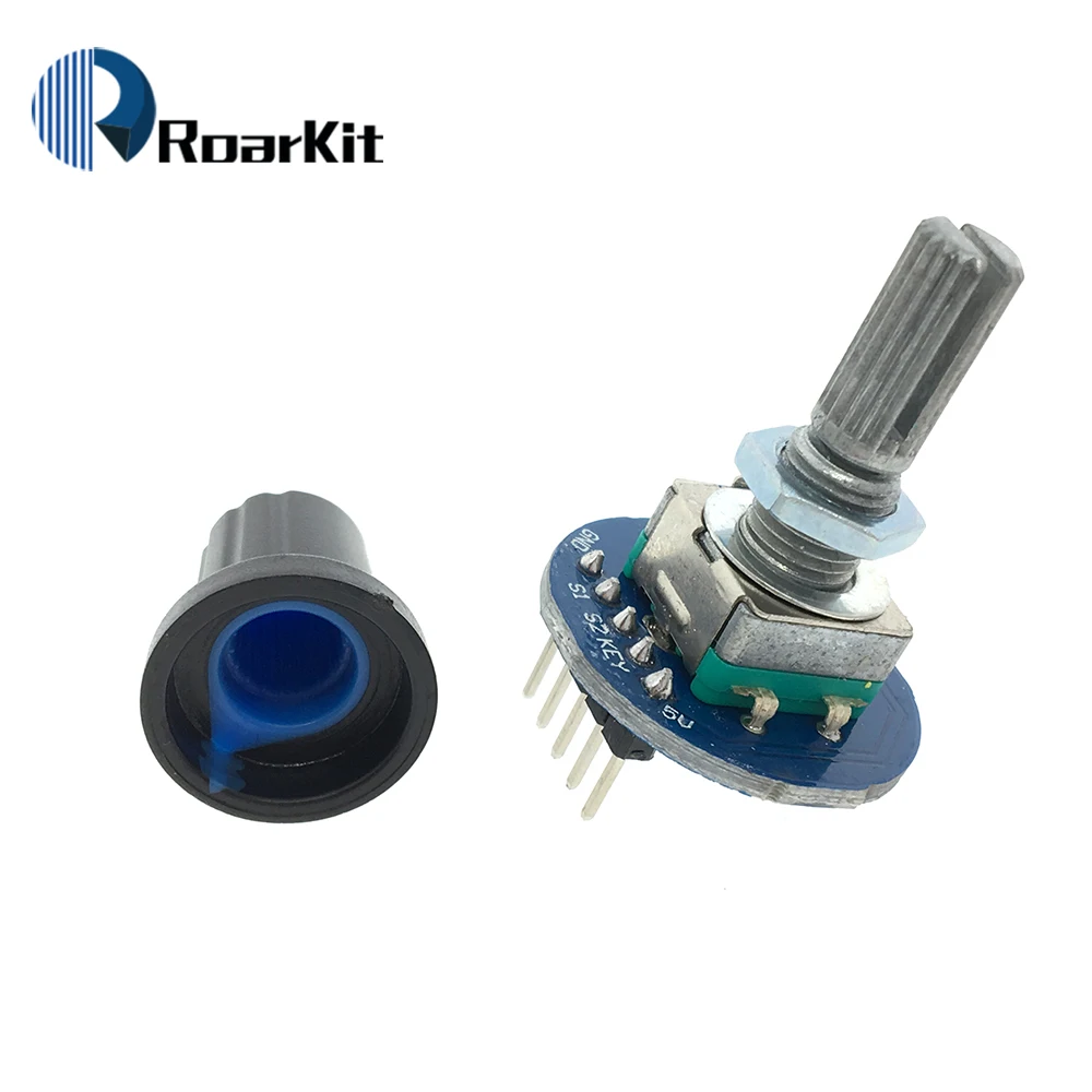 Rotierenden Potentiometer Knopf Kappe Digital Control Modul Drehgeber – Bild 3