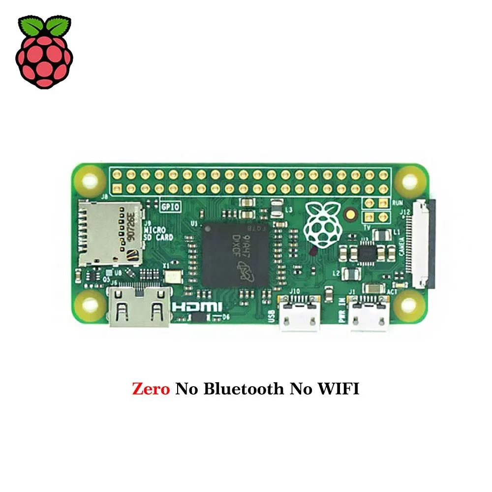 Raspberry Pi ZERO 2W / ZERO W / ZERO WH WIFI Bluetooth-Board mit 1GHz CPU 512 MB RAM Raspberry Pi ZERO Version
