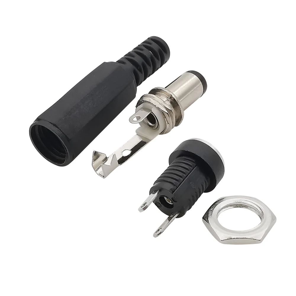 5,5x2,1mm DC Power Männlich Weiblich Buchse Adapter 12V 5,5*2,1mm DC – Bild 5