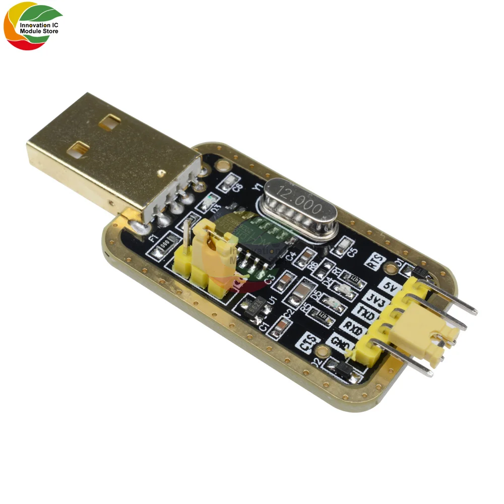 Ziqqucu CH340 CH340G USB Programmierer Modul RS232 zu TTL Modul – Bild 3