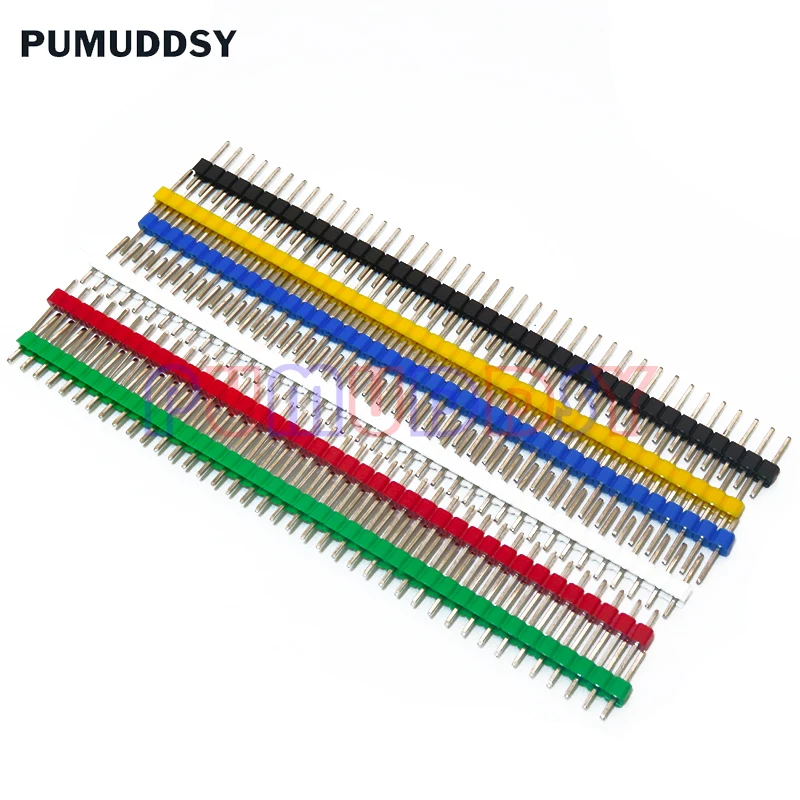 40 Pin Zerbrechliche Pin Header 2,54mm Einreihige Stecker (30 Stück) – Bild 2