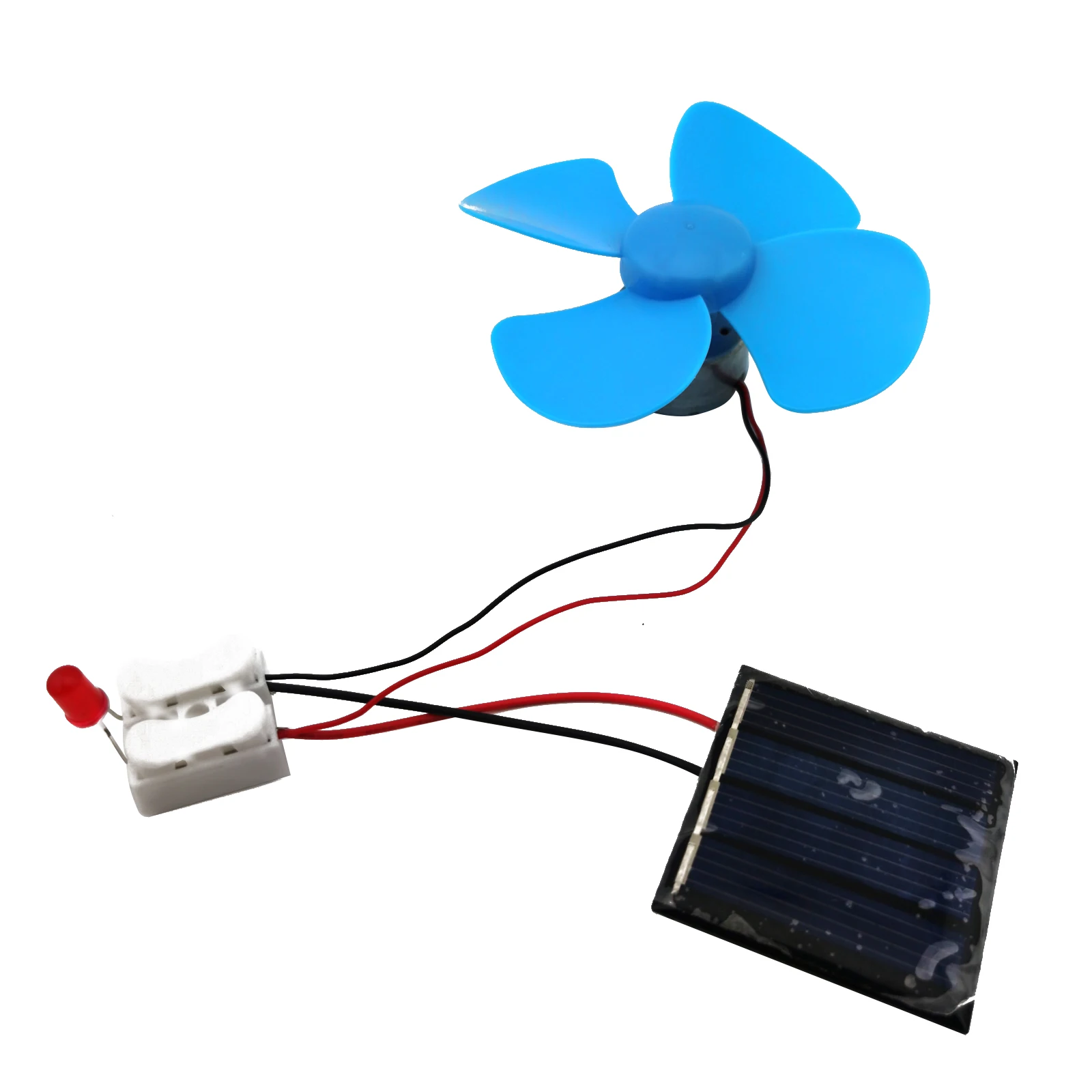 Solar Panel Test Studie Forschung Kit Wind Power Generator DC Motor DIY Fan Wissenschaft Bildung Modell