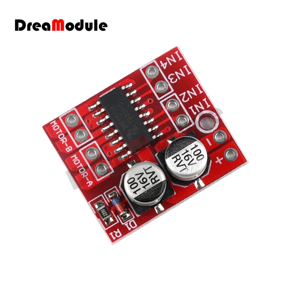 L298N L9110 L298 1,5 A 2,5 A 2-Wege-DC-Motortreiber-Antriebsplatinenmo – Bild 4
