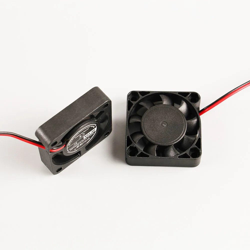Mini-Lüfter, DC 3,7 V, 5 V, 12 V, 24 V, Kühlkörper, 40 x 40 mm, 4010 – Bild 2