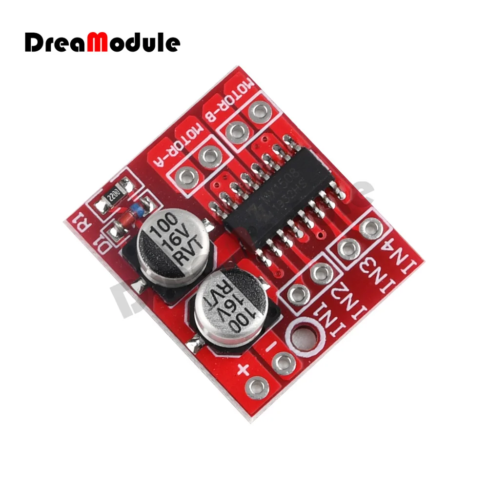 L298N L9110 L298 1,5 A 2,5 A 2-Wege-DC-Motortreiber-Antriebsplatinenmo – Bild 5
