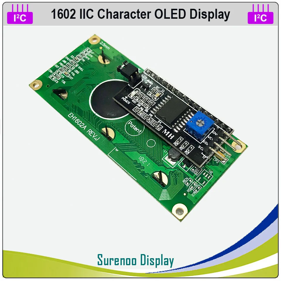 Echtes OLED-Display, IIC/I2C/TWI 1602 162 16*2 LCD-Modul mit seriellem – Bild 3