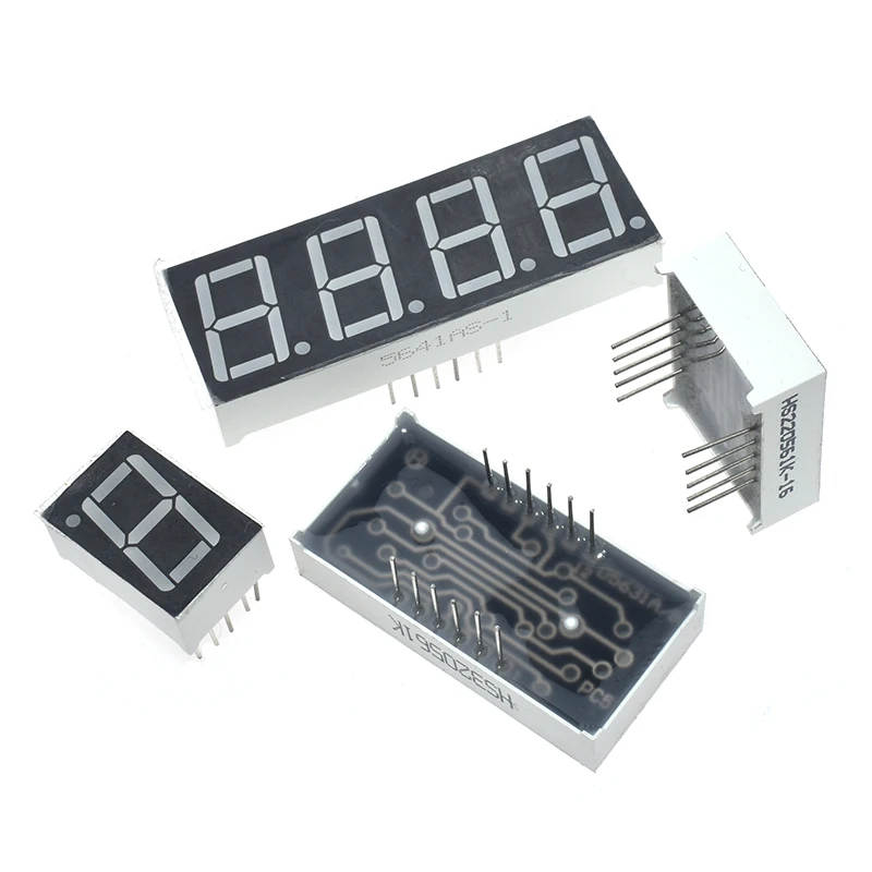 0,56 zoll LED display 7 Segment 1 Bit/2 Bit/3 Bit/4 Bit Digit Rohr Rot – Bild 5