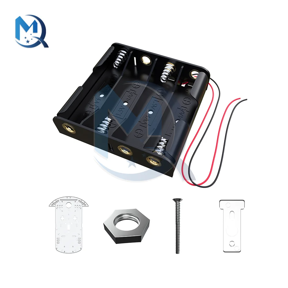 Smart Roboter Auto 2WD Motor Chassis /Tracing Fernbedienung Zwei-rad – Bild 4