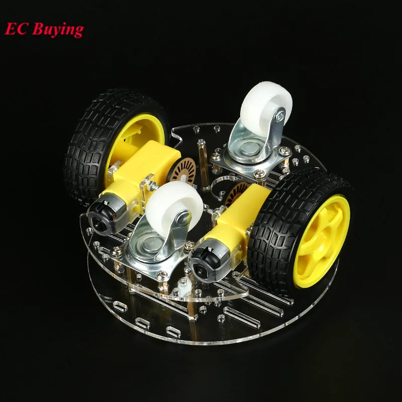 DIY Kit Smart Roboter Auto Elektronische Produktion TT Motor Automobil – Bild 2