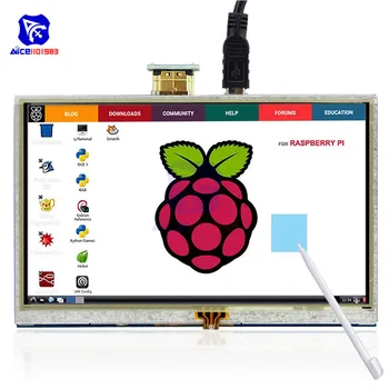 5-Zoll-Touchscreen ili9486l 800x480 tft LCD-Display für Schnitts telle mit Stift für Himbeer-Pi 4b 3b 3b 2b