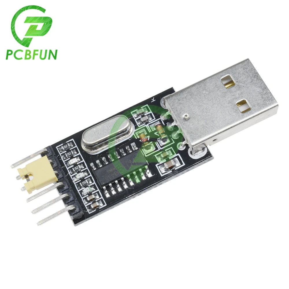 USB zu TTL Konverter UART Modul CH340G 3,3 V 5V Schalter (2 Stück) – Bild 6