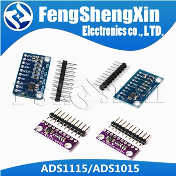 16 Bit I2C ADS1115 Modul 12 Bit ADS1015 ADC 4 kanal mit Pro Gain Verstärker RPi