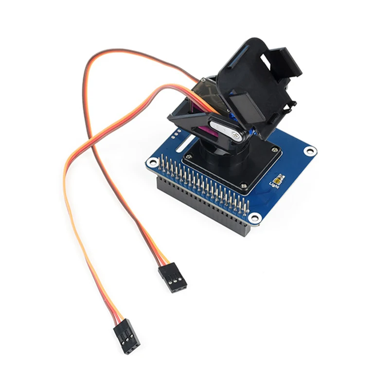 Raspberry Pi 2-DOF Pan Tilt HAT 40PIN GPIO Extension Board I2C – Bild 5