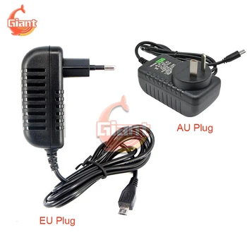 100 V-240V AC zu DC Ladegerät Adapter Raspberry Pi 2 Netzteil 5V 3A Schalter Taste Micro USB UNS power Adapter