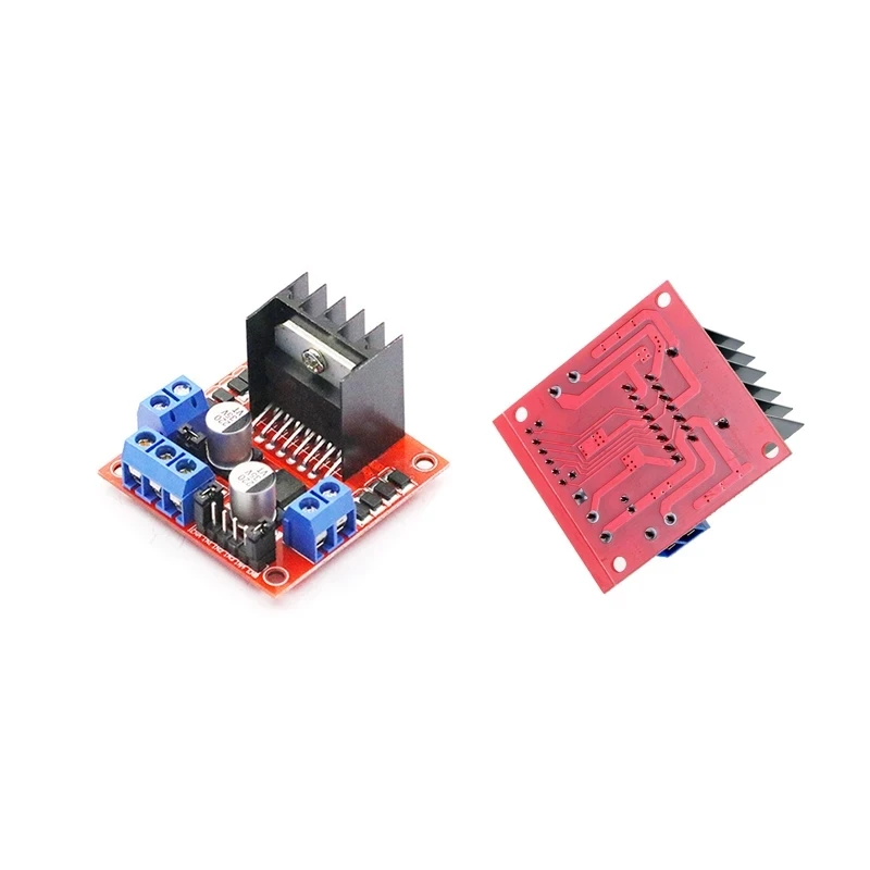 L298N Treiberplatine Modul L298N Schrittmotor Smart Car Roboter – Bild 3