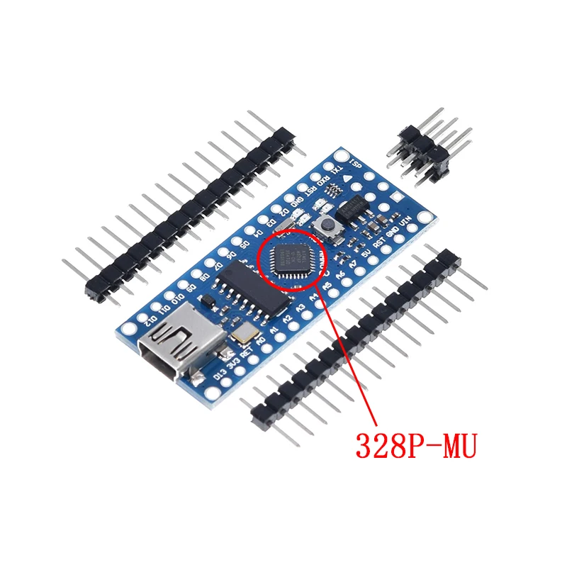 Atmega328 MINI USB Nano V 3,0 ATmega328P CH340G 5V 16M – Bild 3
