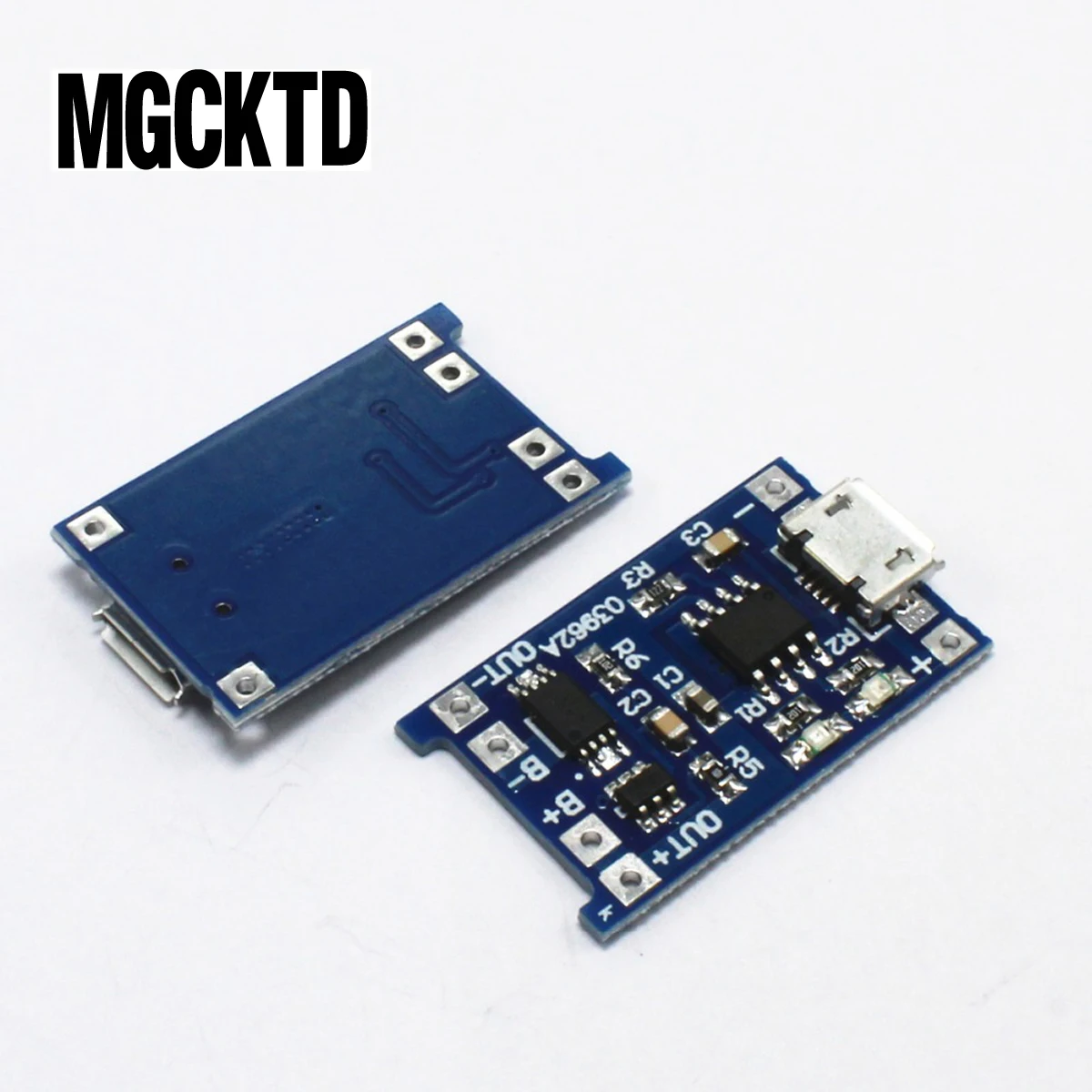 Micro USB 5V 1A 18650 TP4056 Lithium-Batterie Ladegerät (5 Stück) – Bild 2