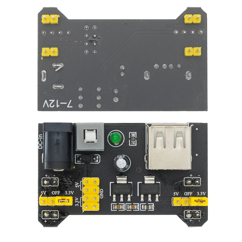 Breadboard-Stromversorgungsmodul 3,3 V 5 V MB-102 lötfreies Breadboard – Bild 2