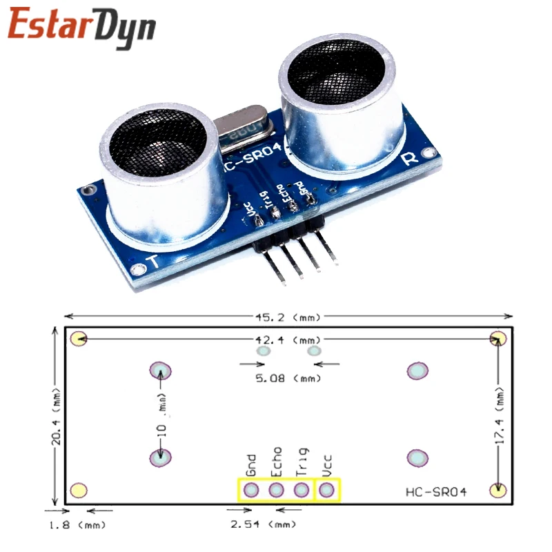Ultraschall Modul HC-SR04 SR04 4Pin HY-SRF05 SRF05 5Pin Entfernung – Bild 6