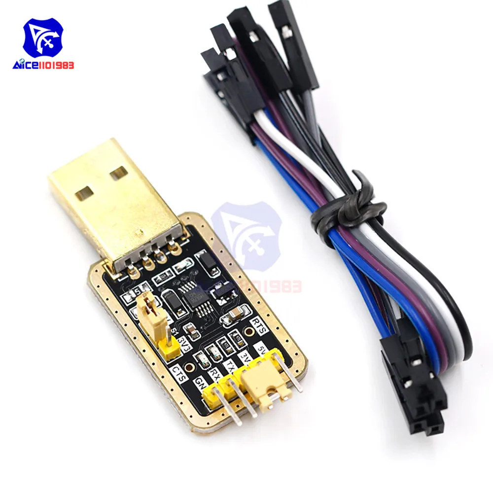 Diymore CH340 CH340G USB zu TTL Programmierer USB Serielle Upgrade Board Downloader mit Weiblichen