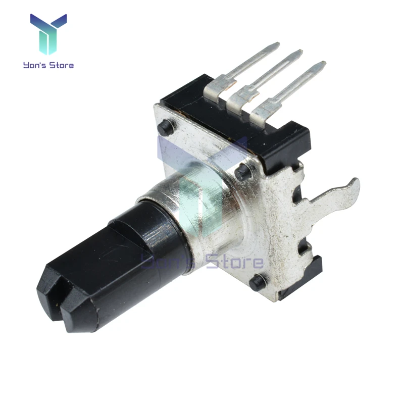 Drehgeber ec12 Audio-LED-Digital potentiometer 15-mm-Griff (10 Stück) – Bild 4