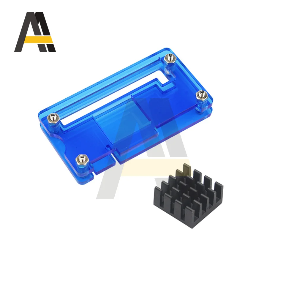 Raspberry Pi Zero 1,3/2/W/WH Acrylgehäuse + Kühlkörper für Raspberry – Bild 3