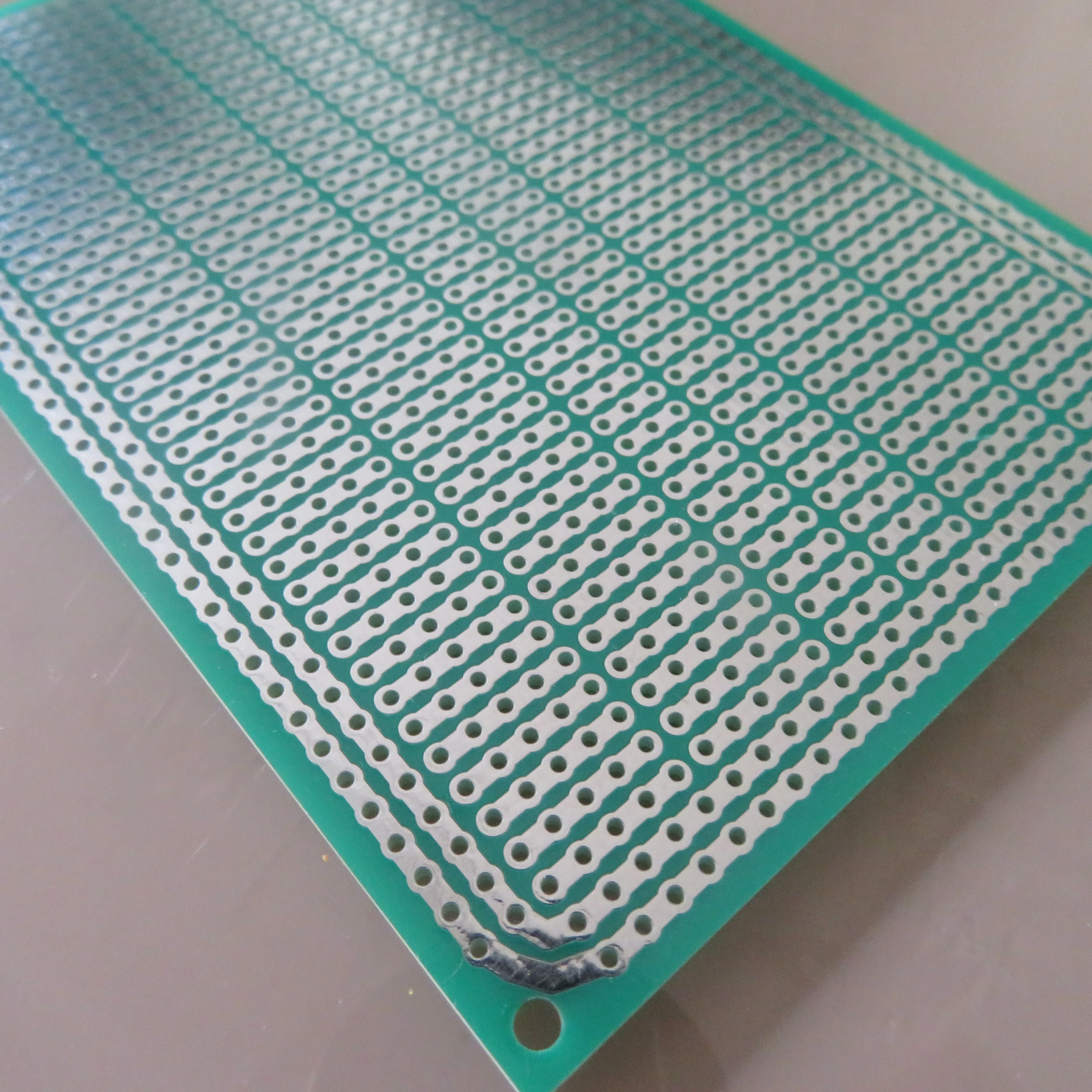8x11 cm universal Stripboard Veroboard pcb 3/5er gemeinsame (2 Stück) – Bild 5