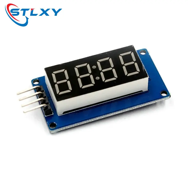 TM1637 LED Display Modul Für Arduino 7 Segment 4 Bits 0,36 Inch Uhr – Bild 2