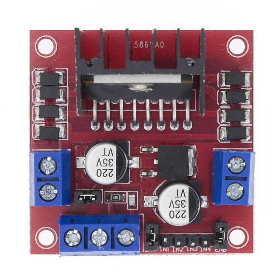 L298N Treiberplatinenmodul L298 Schrittmotor Smart Car Robot – Bild 6