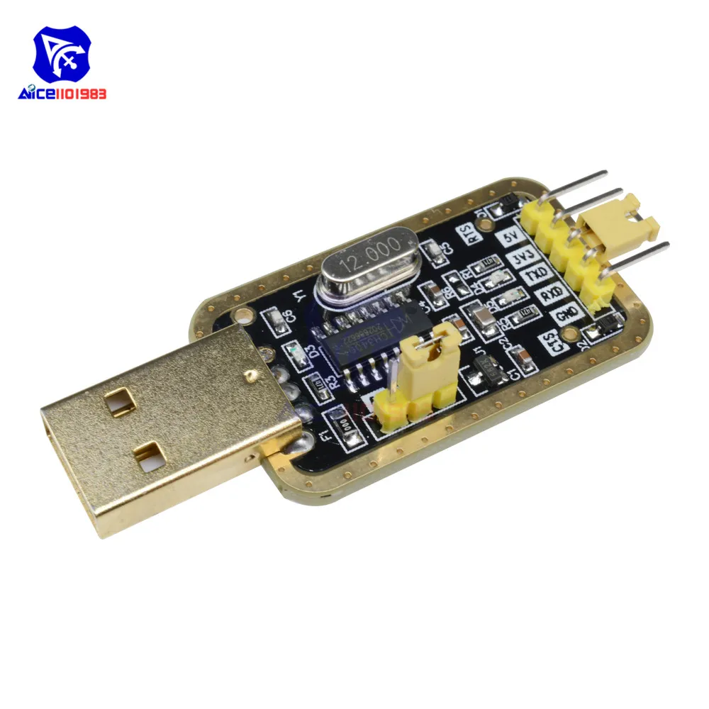 Diymore CH340 CH340G USB Programmierer Modul RS232 zu TTL Modul Upgrade USB an den Seriellen Port