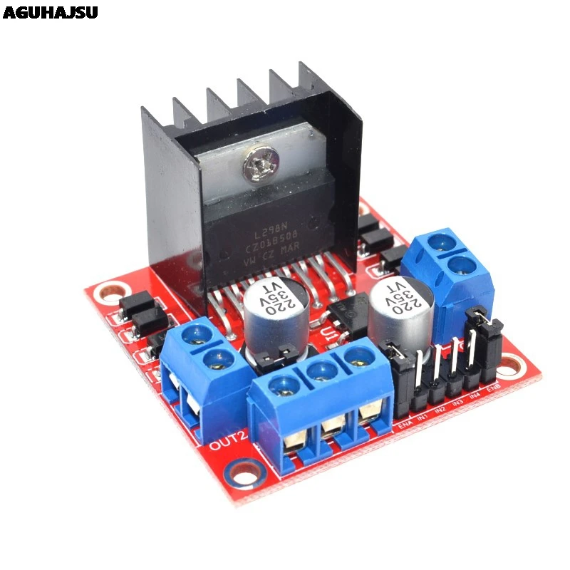 L298N fahrer Board modul L298 schrittmotor smart roboter breadboard – Bild 5