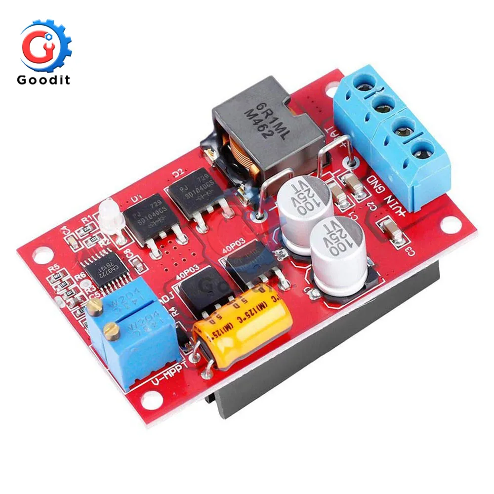 5A MPPT Solar Panel Regulator Controller Solar Laderegler Batterie Lade Modul 9V 12V 18V 24V 300KHz PWM Auto