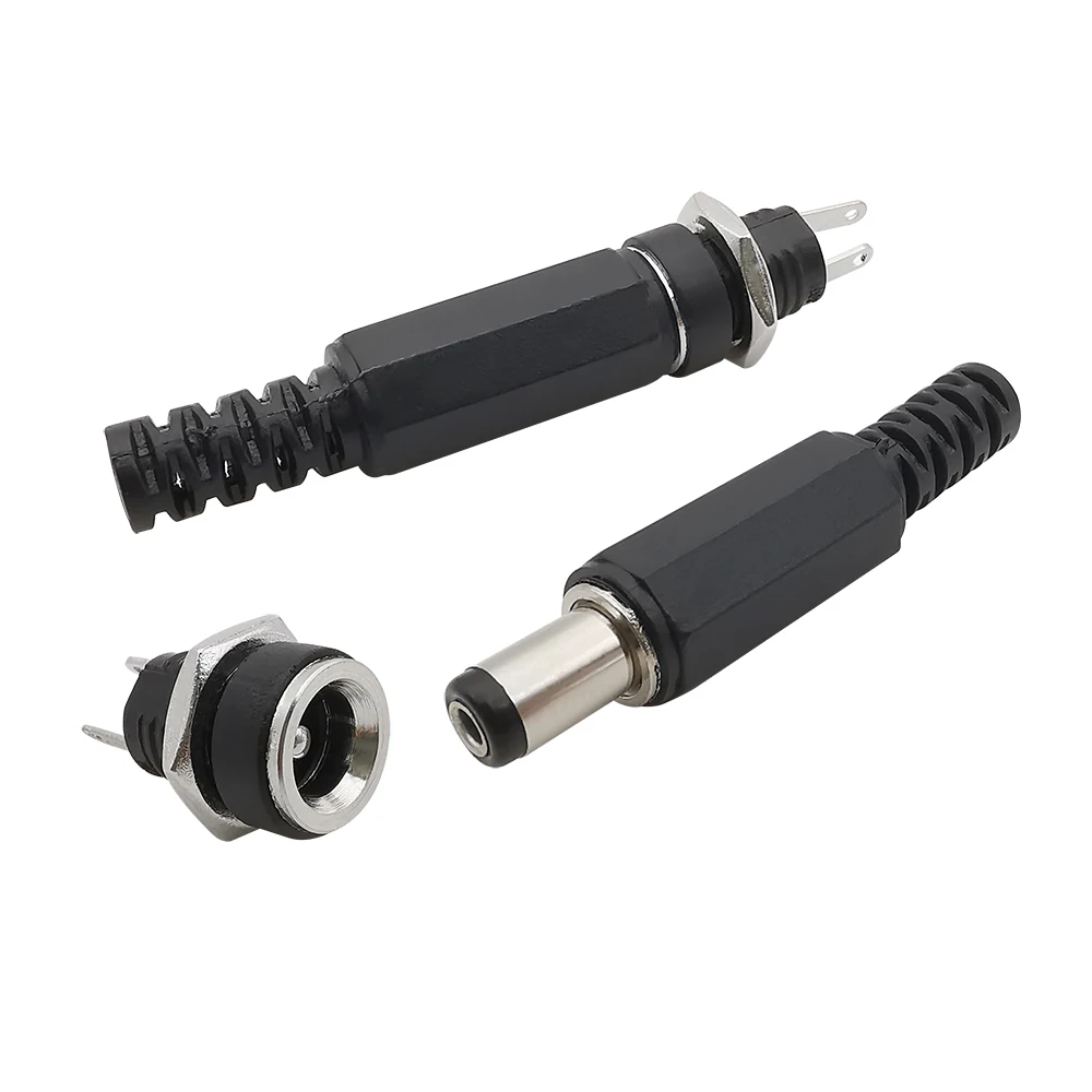 5,5x2,1mm DC Power Männlich Weiblich Buchse Adapter 12V 5,5*2,1mm DC – Bild 6