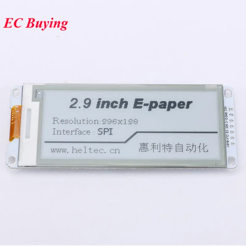 2,9 Zoll E-Paper Modul E-Ink Display Bildschirm FFC für Arduino 2,90' – Bild 4